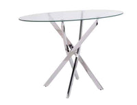 Marlow Occasional Tables - Clear Glass/Chrome