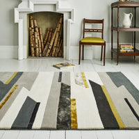 Matrix Rug - Rhombus Mustard MAX62