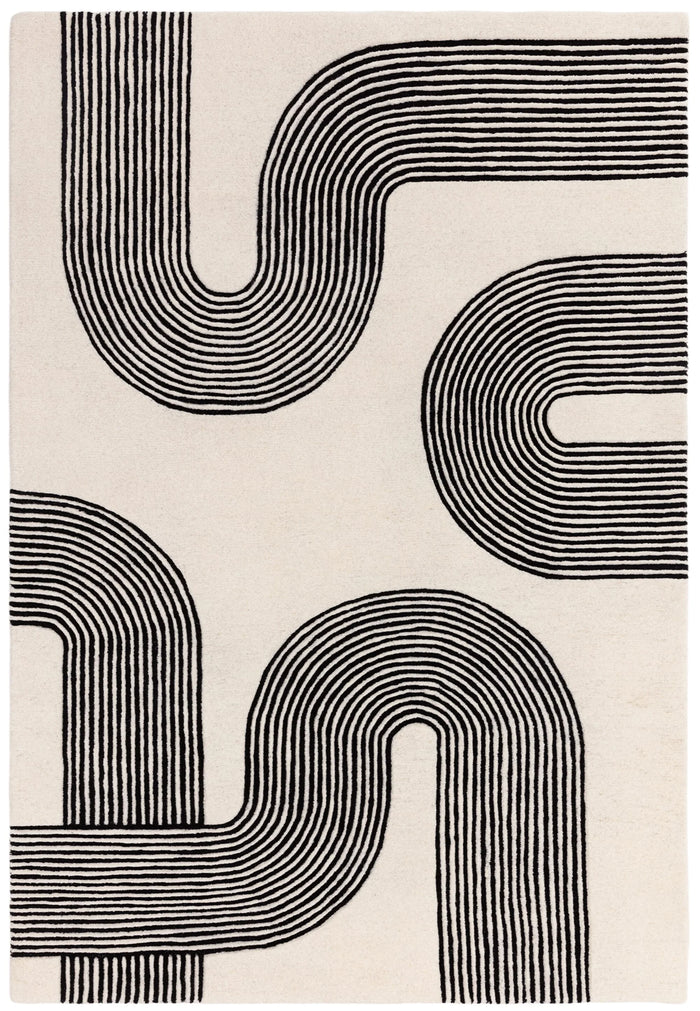 Matrix Rug - Arches Black MAX87