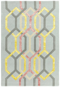Matrix Rug - Hexagon Silver MAX67