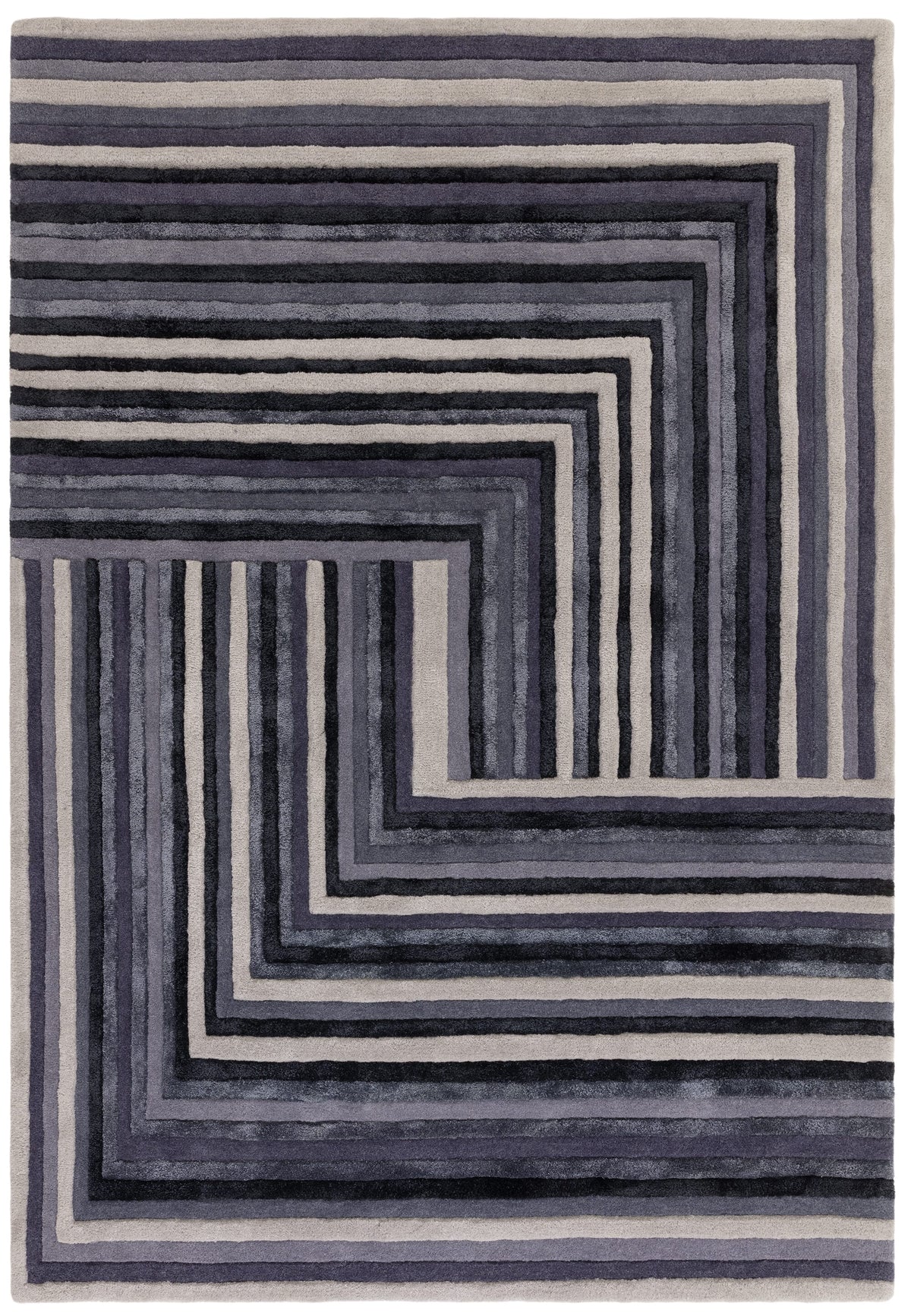 Matrix Rug - Network Indigo MAX81