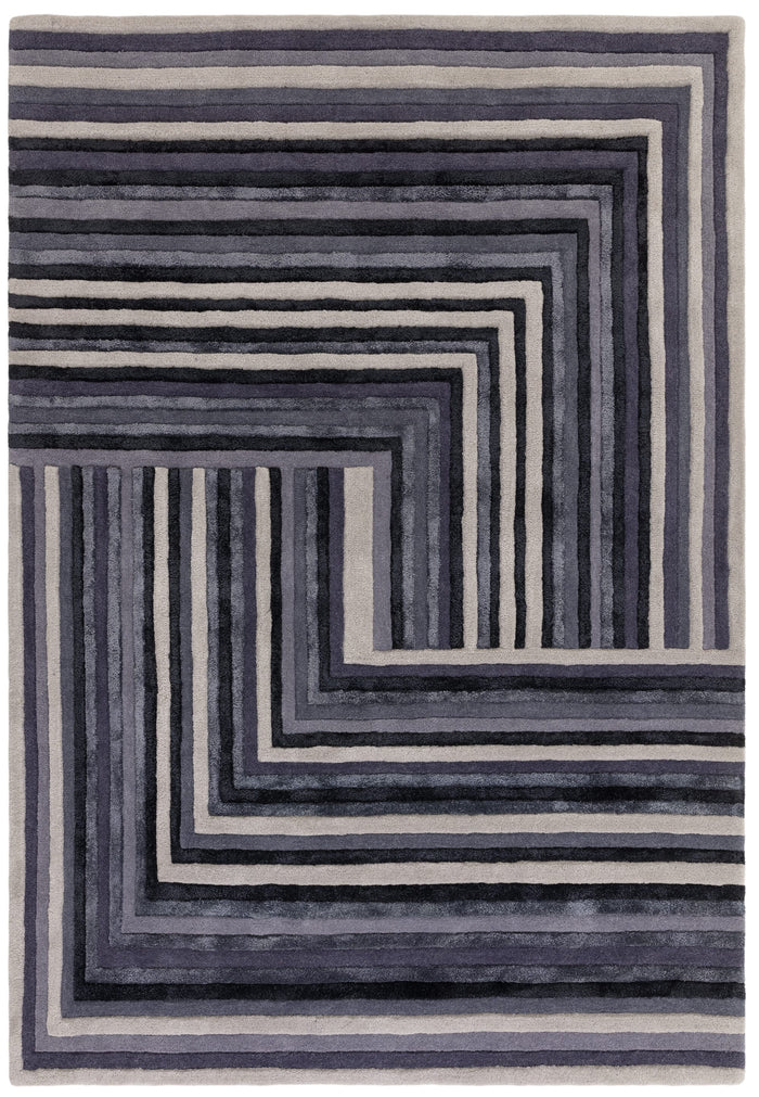 Matrix Rug - Network Indigo MAX81