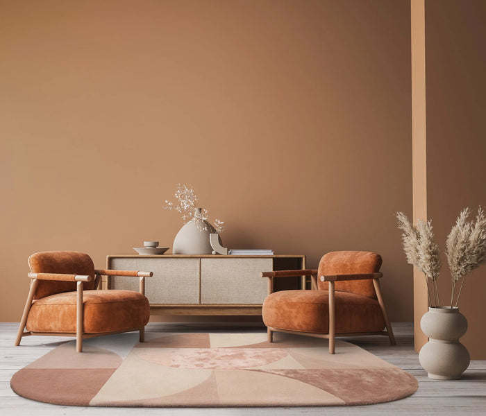 Matrix Oval Rug - Earth MAX78