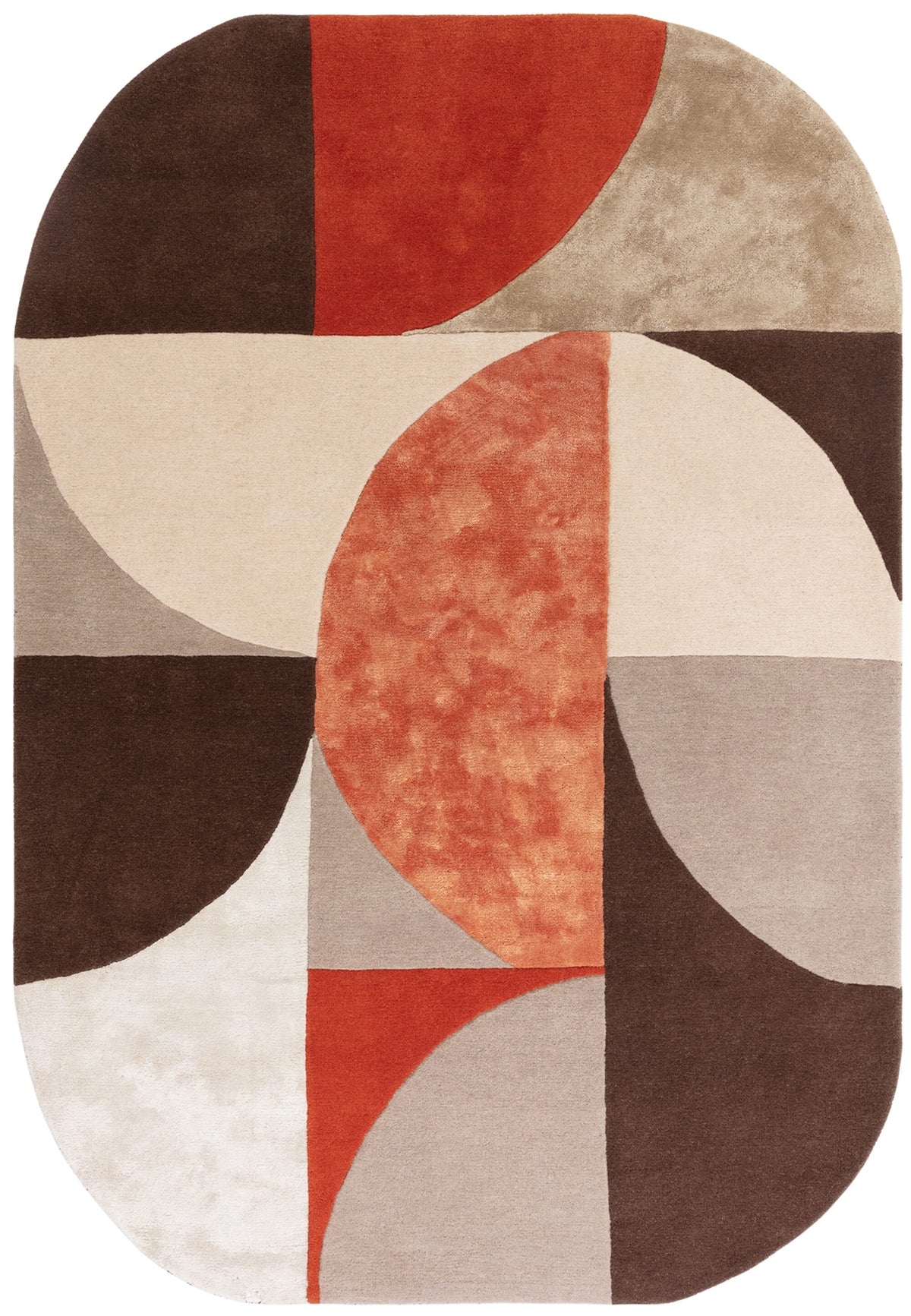 Matrix Oval Rug - Spice MAX77