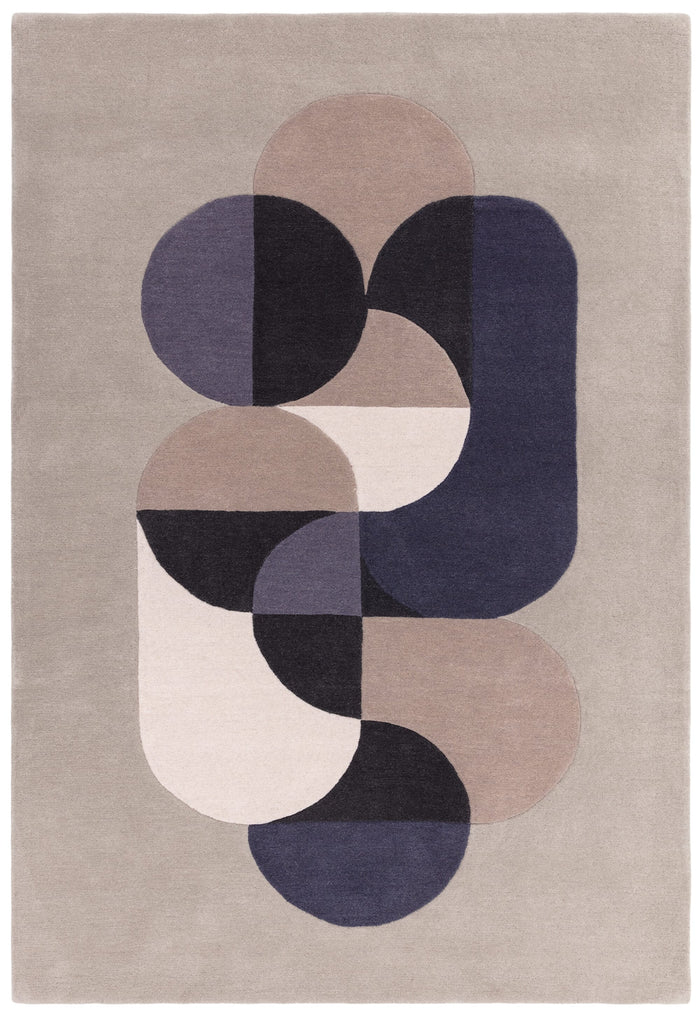 Matrix Rug - Statement Light Grey MAX92