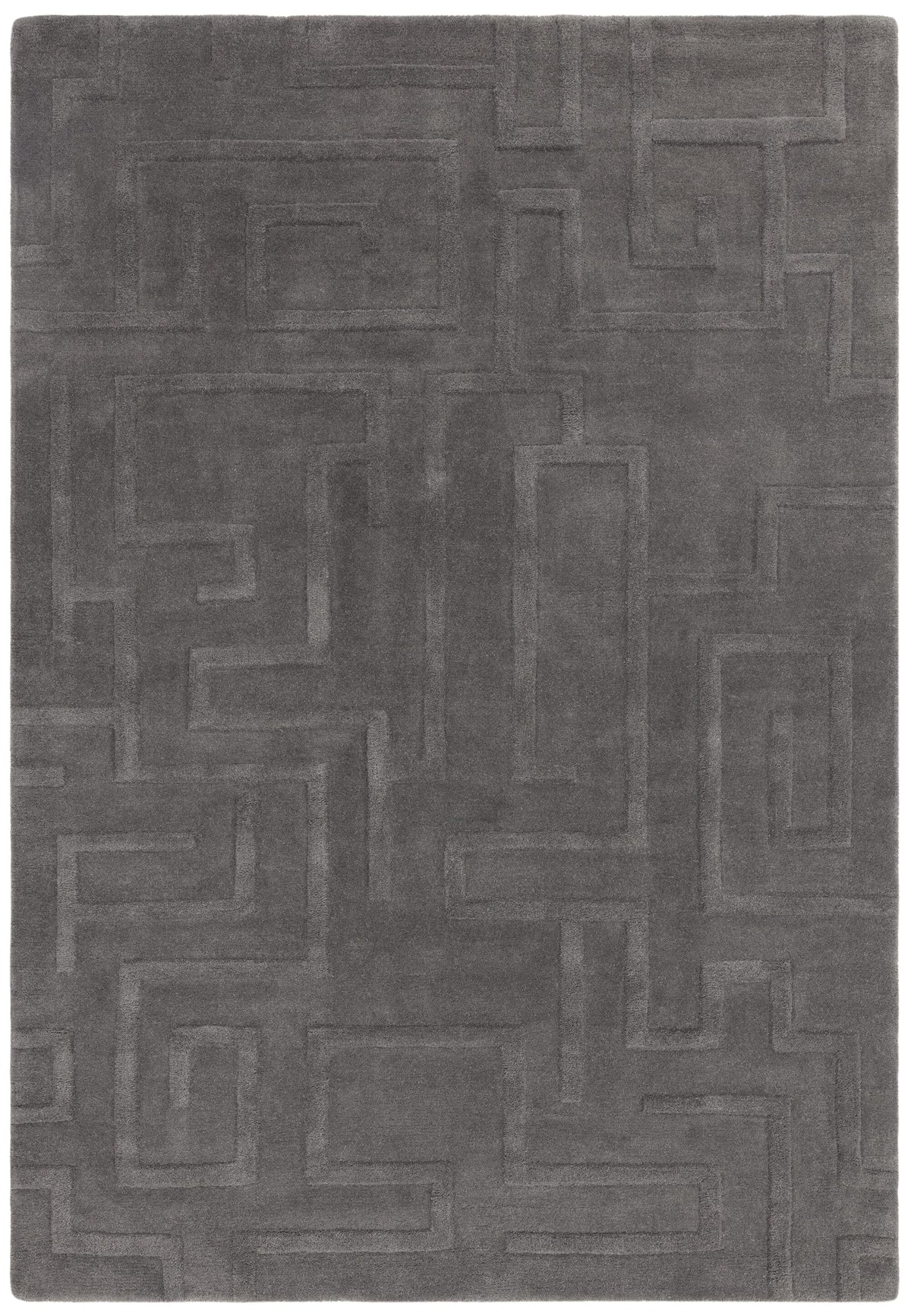 Maze Rug - Charcoal
