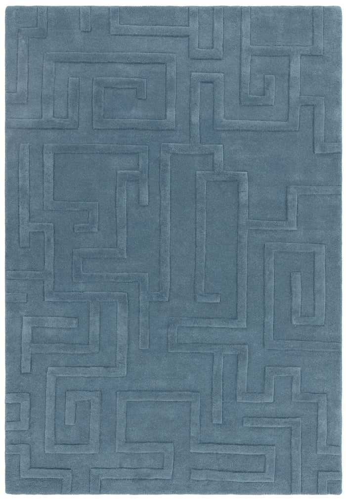 Maze Rug - Teal