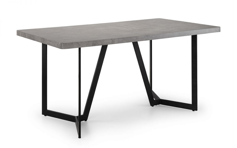 Miller Dining Table - Concrete Effect