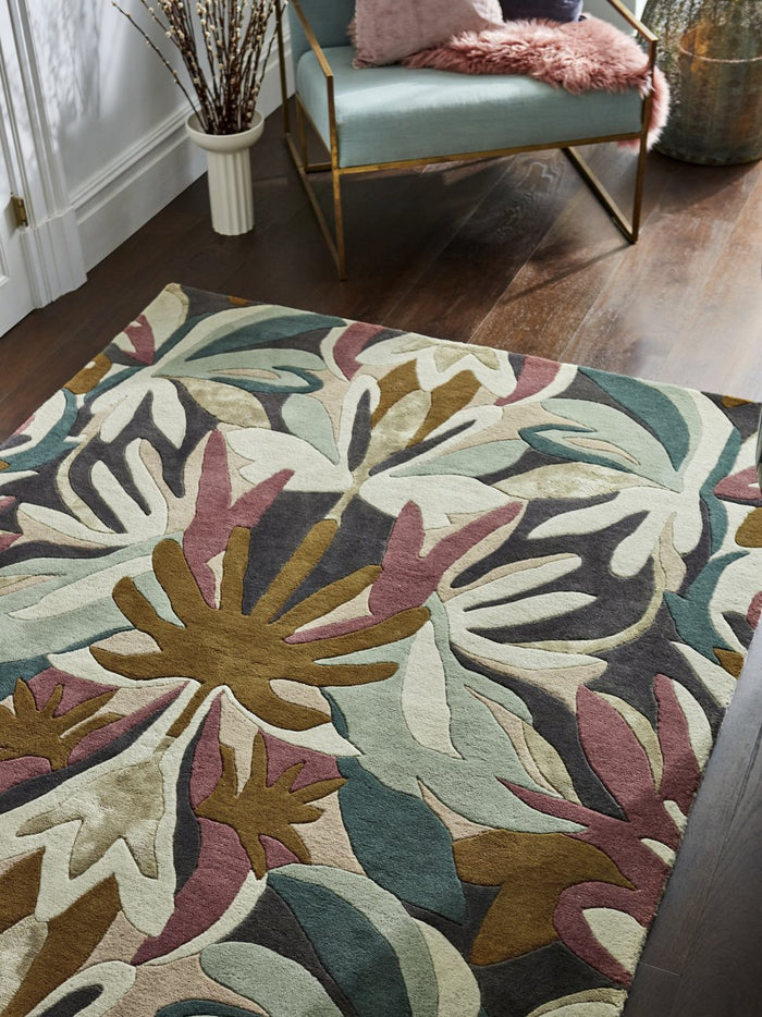 Harlequin Melora Rug - Succulent Gold