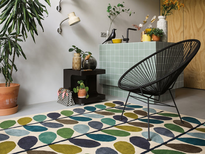 Orla Kiely Rug - Multi Stem Kingfisher