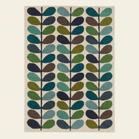 Orla Kiely Rug - Multi Stem Kingfisher