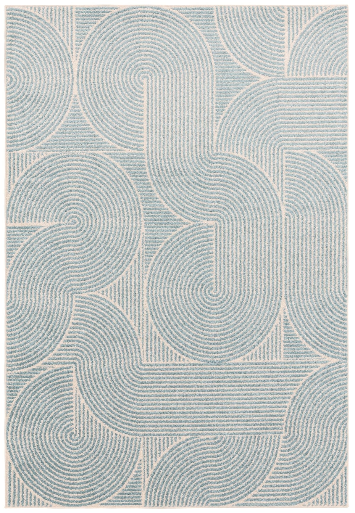 Muse Rug - Blue Swirl MU02