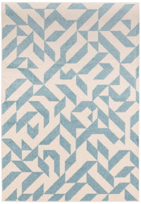 Muse Rug - Blue Shapes MU03
