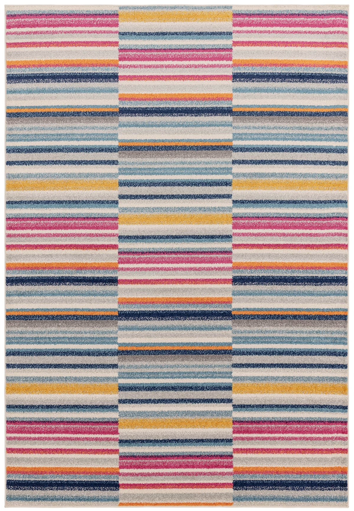 Muse Rug - Multicolour Stripe MU06