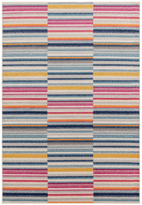 Muse Rug - Multicolour Stripe MU06