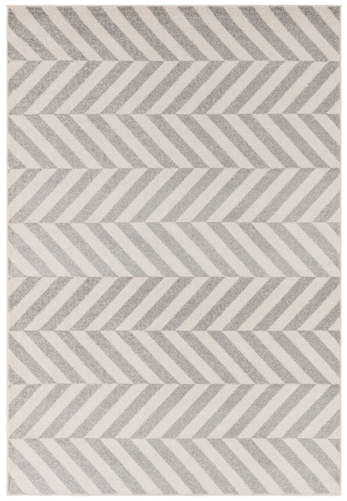 Muse Rug - Grey Chevron MU07