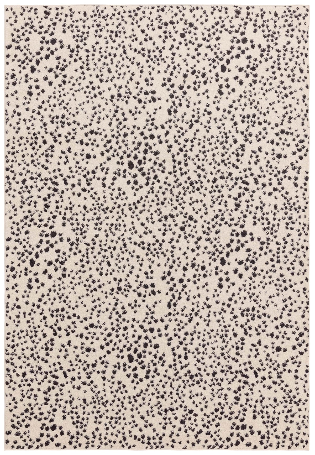 Muse Rug - Black Spotty MU11