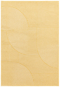 Muse Rug - Yellow Geometric MU18