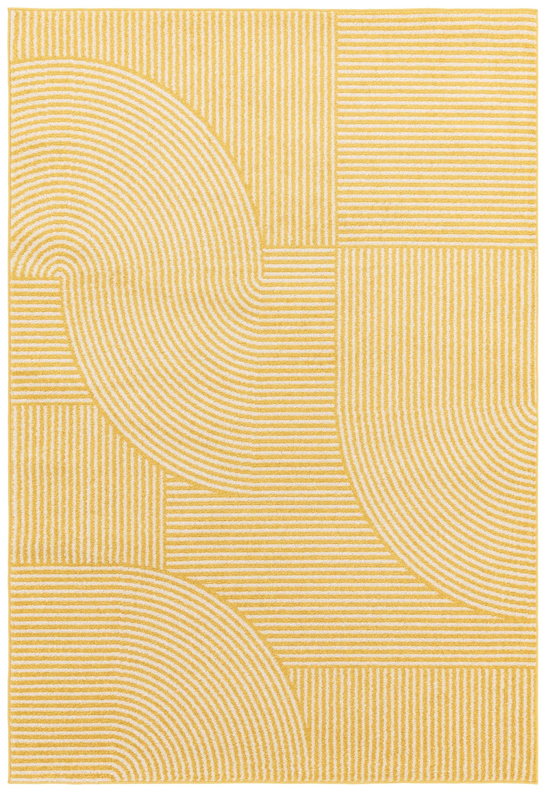 Muse Rug - Yellow Geometric MU18