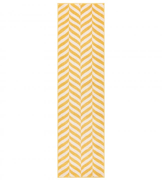 Muse Rug - Yellow Chevron MU08