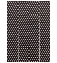 Muse Rug - Black Linear MU10