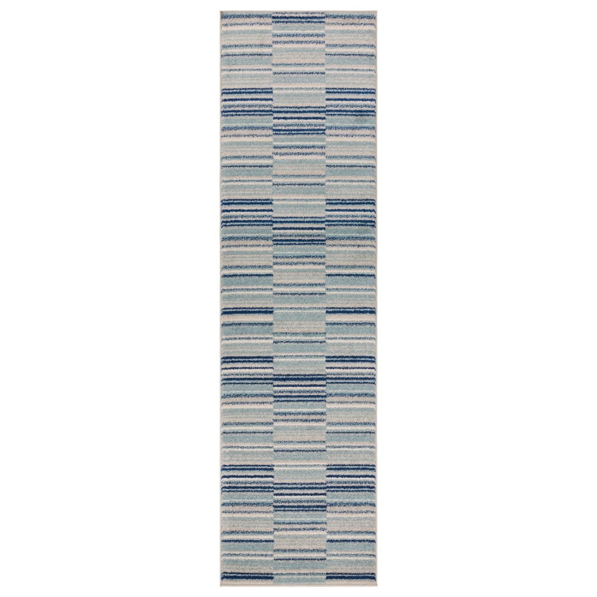 Muse Rug - Blue Stripe MU05