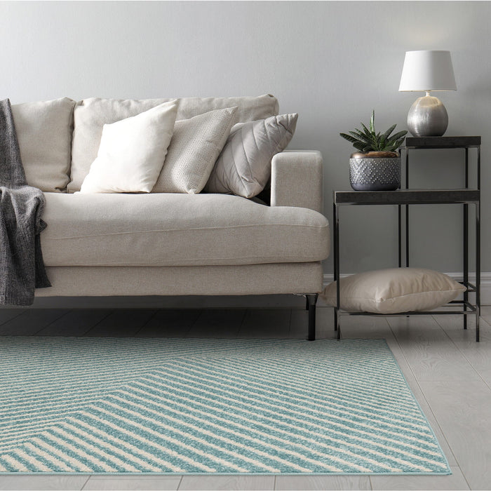 Muse Rug - Blue Cross MU19