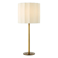 Noura Lighting Collection - Antique Bronze and Ivory With Shade