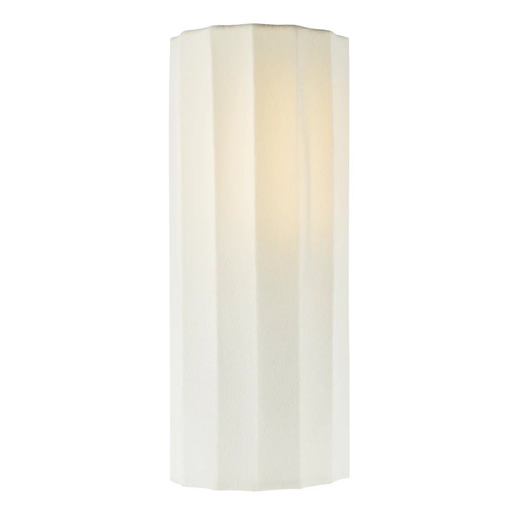 Noura Lighting Collection - Antique Bronze and Ivory With Shade