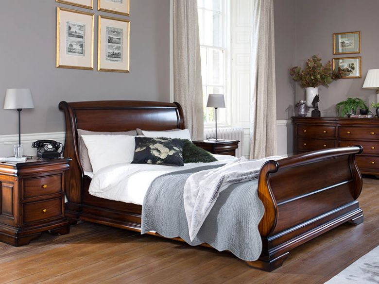 Normandie Bedroom Collection - Bedsteads with High Footboard