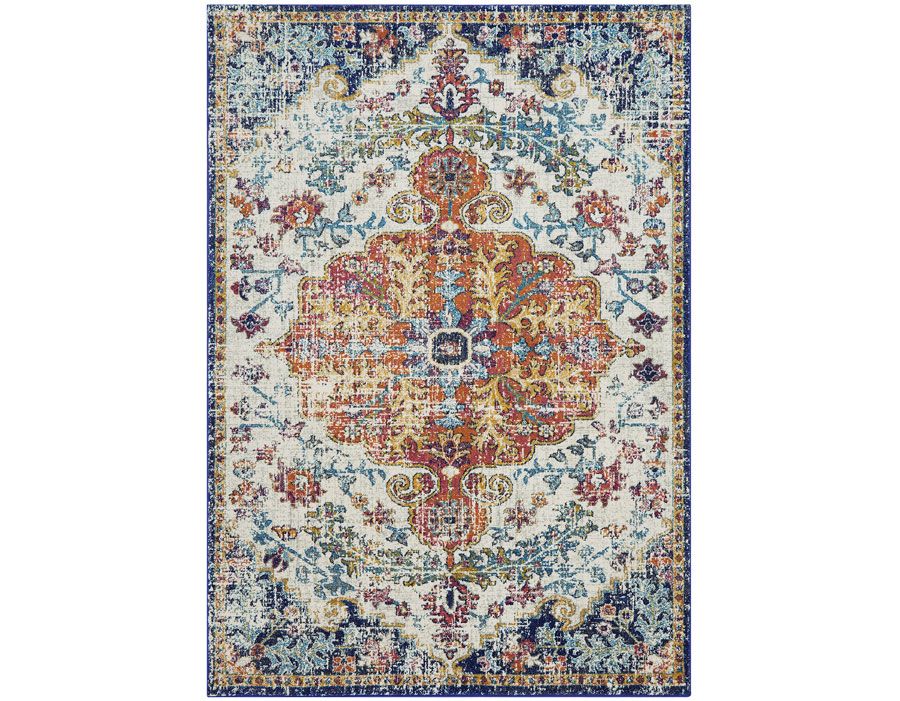 Nova Rug - Medallion White Multi NV12