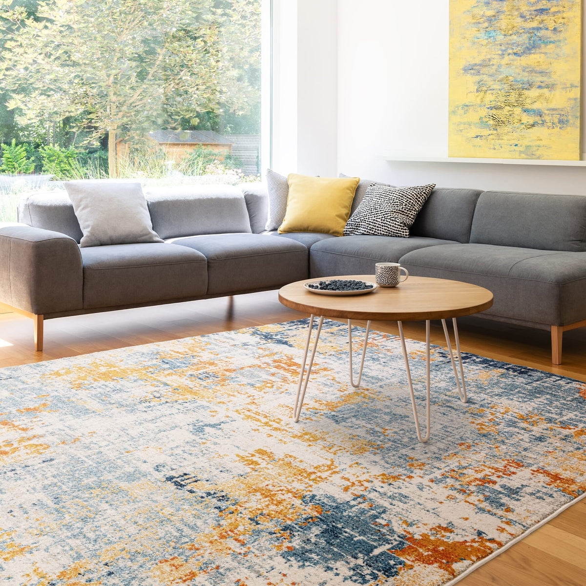 Nova Rug - Illusion Ochre NV39