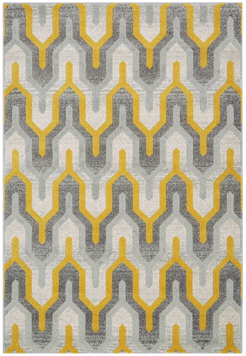 Nova Rug - Geo Yellow NV14