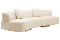 Ozzano 3 Seater Sofa - Cream Linen