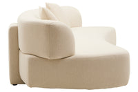 Ozzano 3 Seater Sofa - Cream Linen