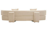 Ozzano 3 Seater Sofa - Cream Linen