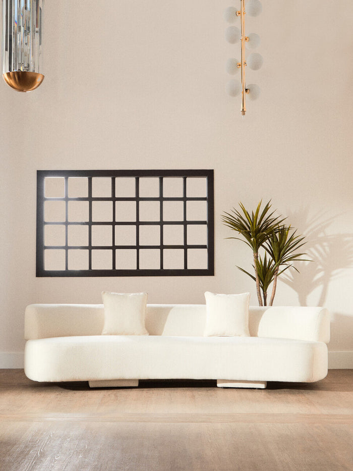 Ozzano 3 Seater Sofa - Cream Linen