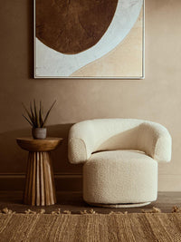 Oliveto Curved Swivel Chair Collection