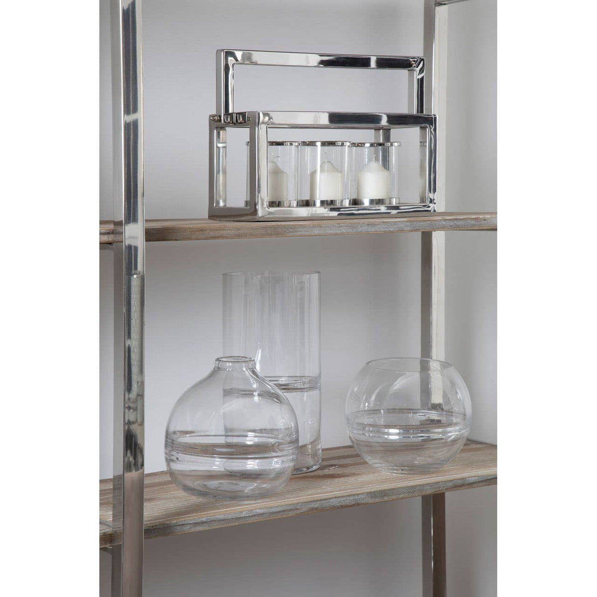 Optik Clear Glass Vases