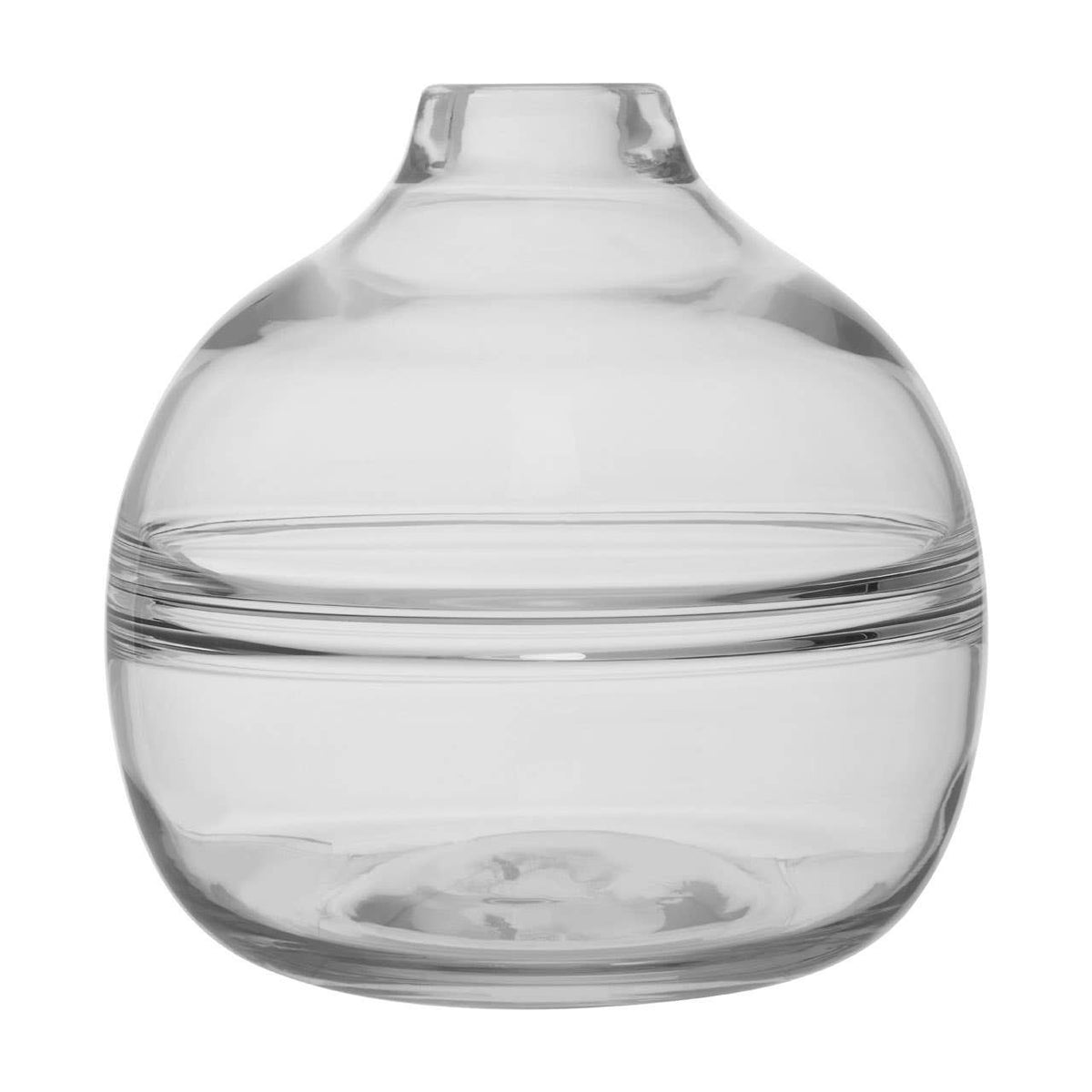 Optik Clear Glass Vases