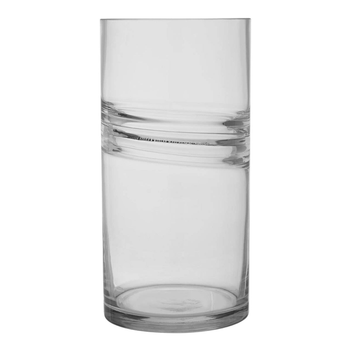 Optik Clear Glass Vases