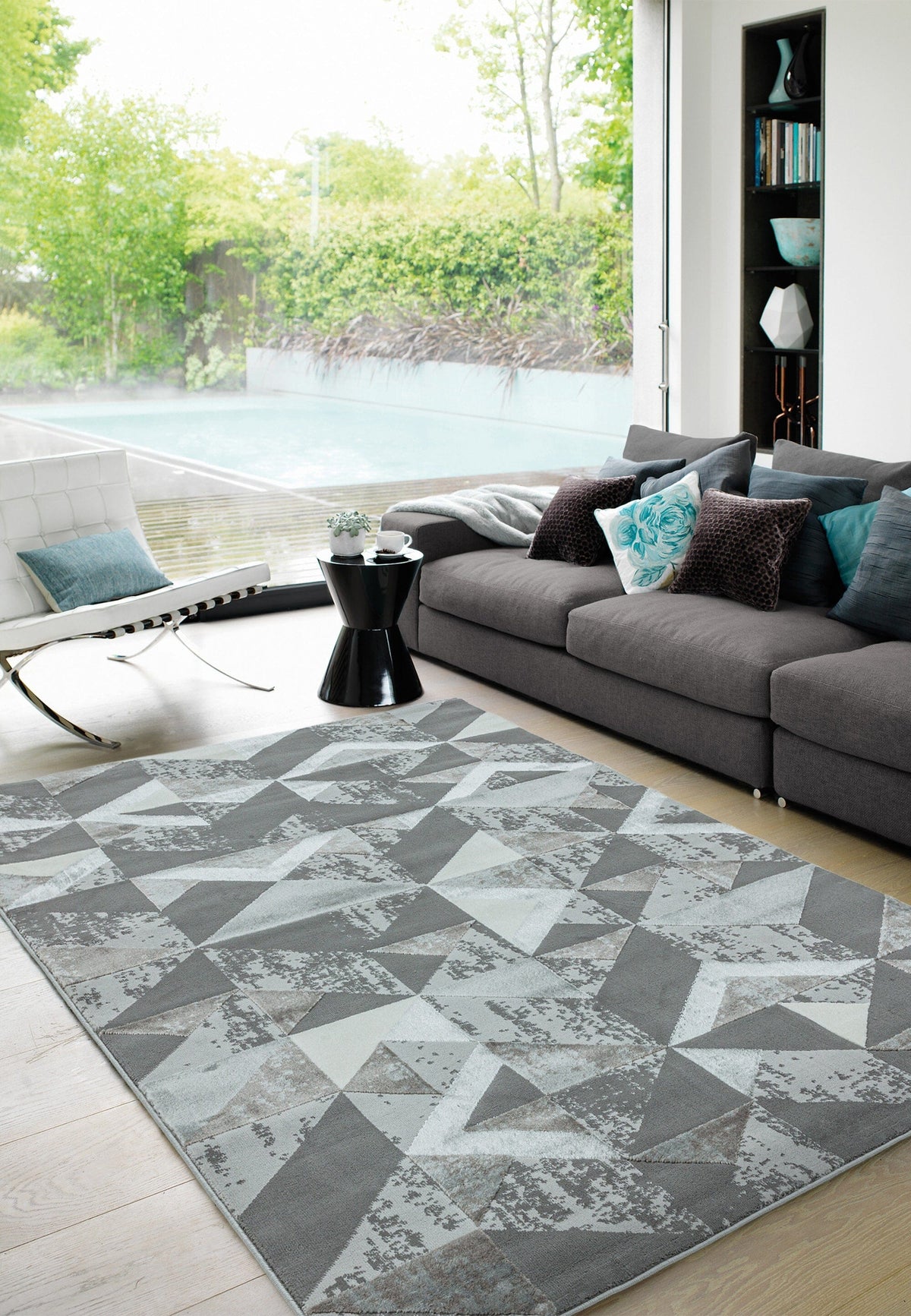 Orion Rug - Flag Silver OR09