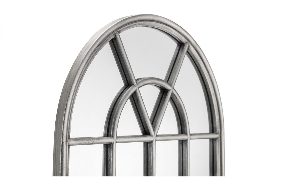Opus Window Mirror - Pewter