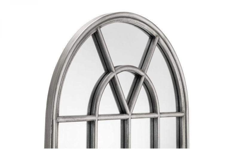 Opus Window Mirror - Pewter