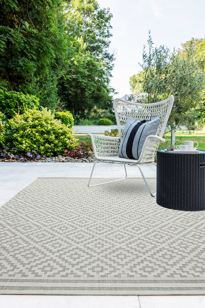 Patio Rug - Diamond Grey PAT11