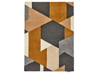 Harlequin Popova Rug - Caramel/Slate/Shell