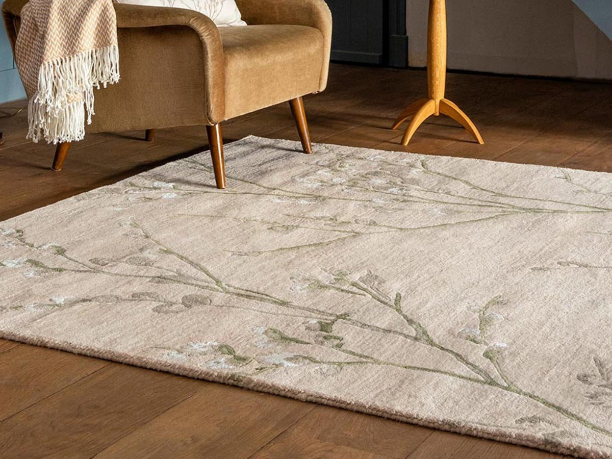 Laura Ashley Rugs - Pussy Willow Hedgerow Green