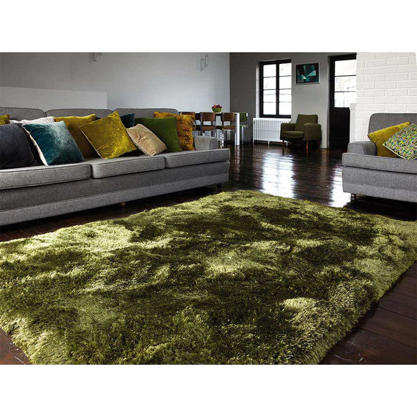 Plush Rug - Green