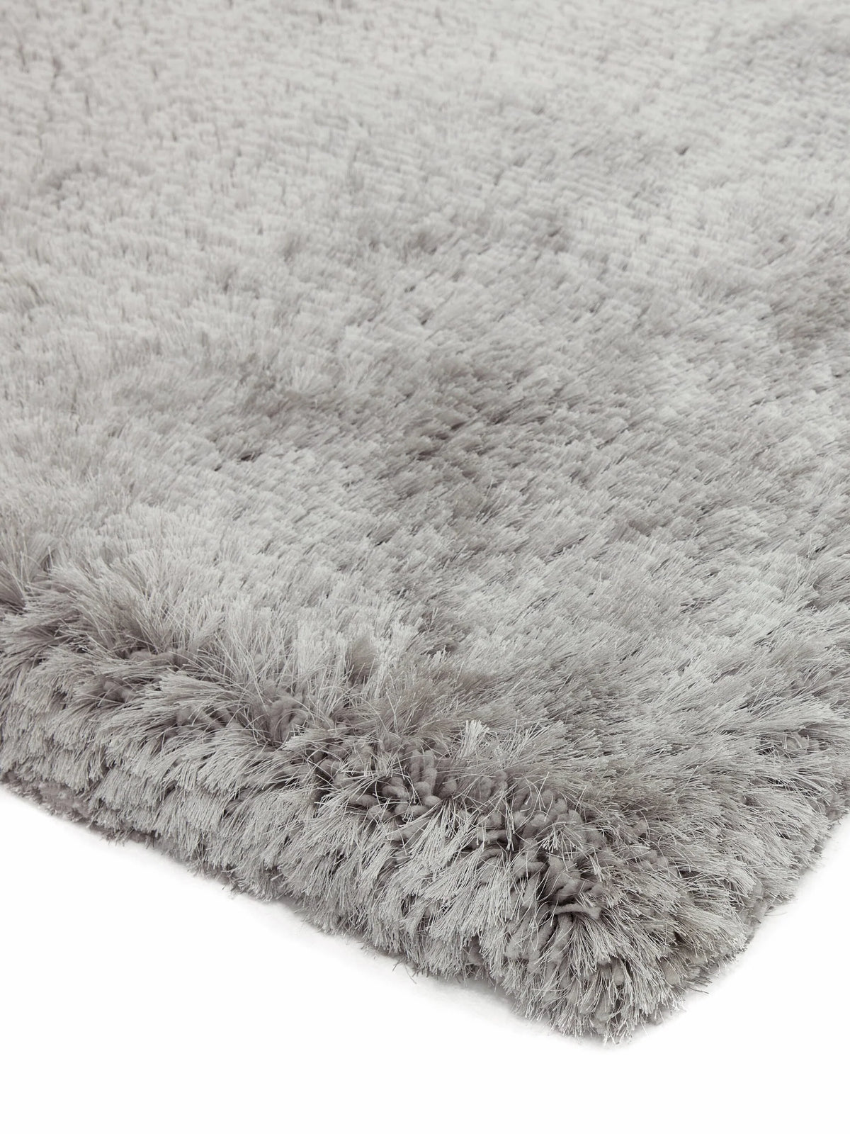 Plush Rug - Silver