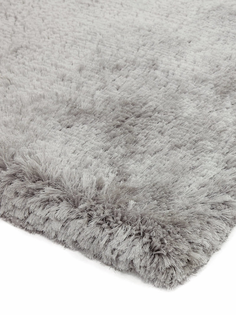 Plush Rug - Silver